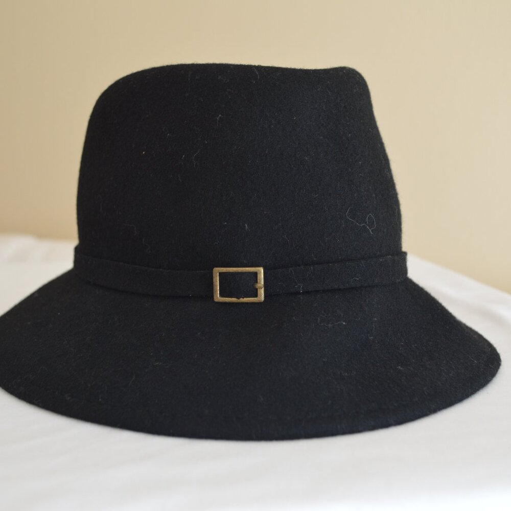 French Connection Women's Black Bucket Hat